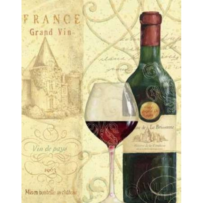 Wine Passion I Poster Print by Daphne Brissonnet-VARPDX5020 Image 2