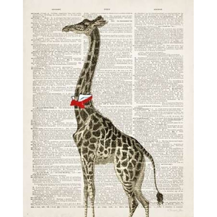 Dapper Giraffe Poster Print by Christopher James-VARPDX502JAM1223 Image 1