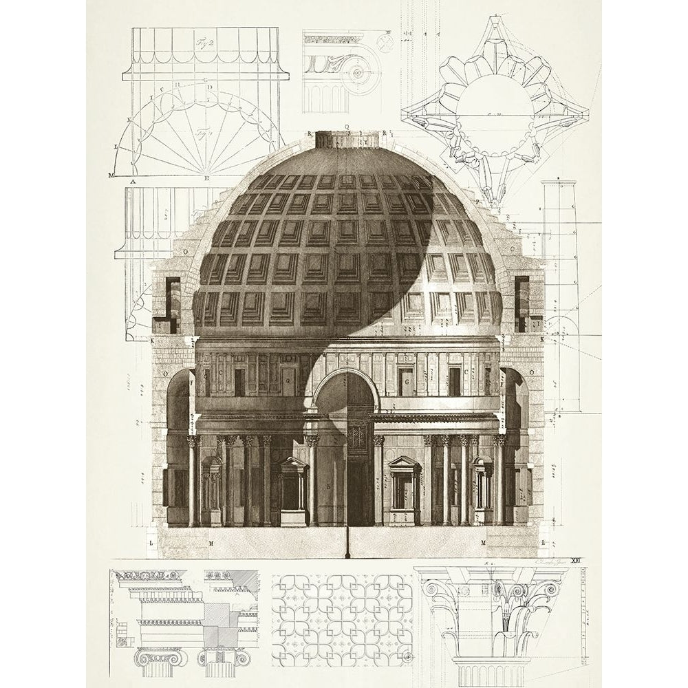 Basilica Dome Poster Print by Christopher James-VARPDX502JAM1249 Image 1