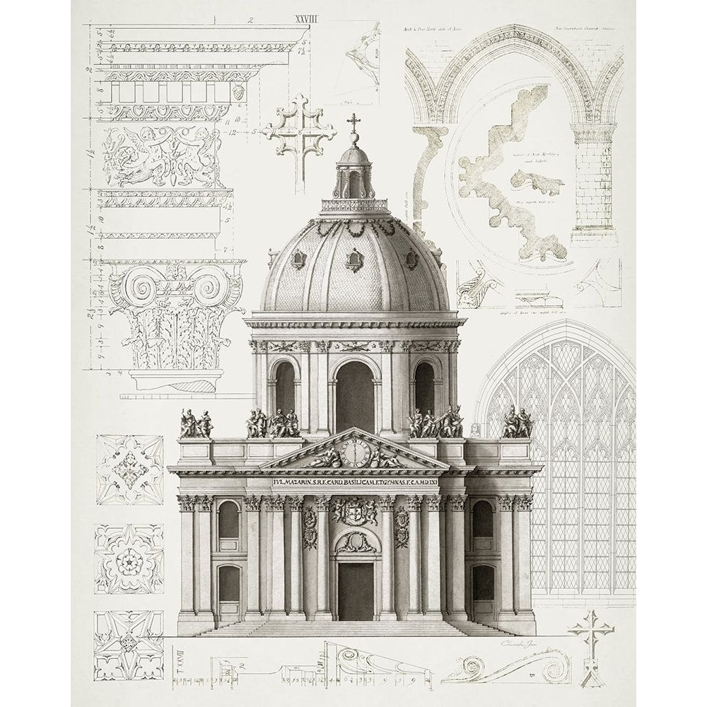 Classic Architecture 2 Poster Print by Christopher James-VARPDX502JAM1251 Image 1