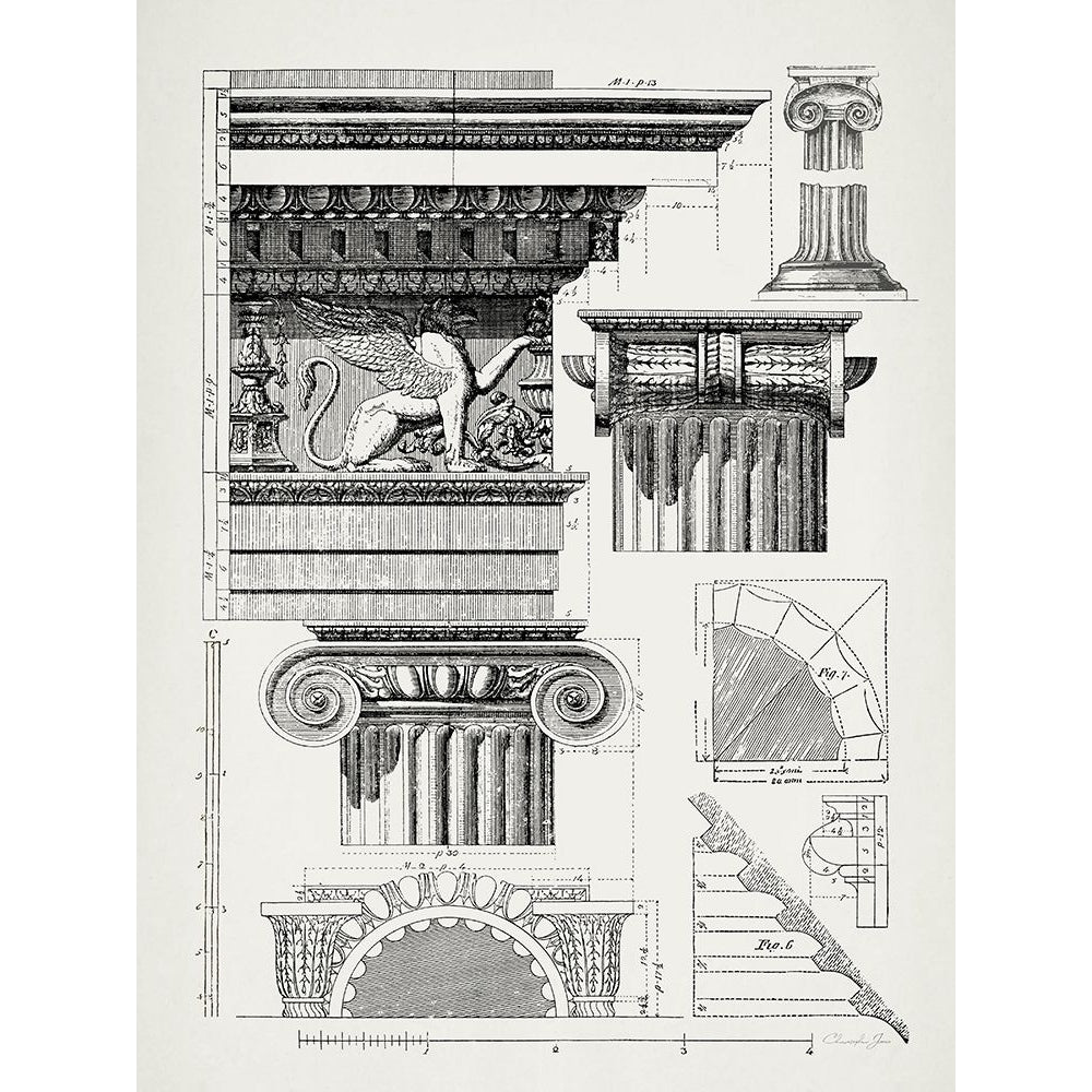 Column Details 1 Poster Print by Christopher James-VARPDX502JAM1254 Image 1