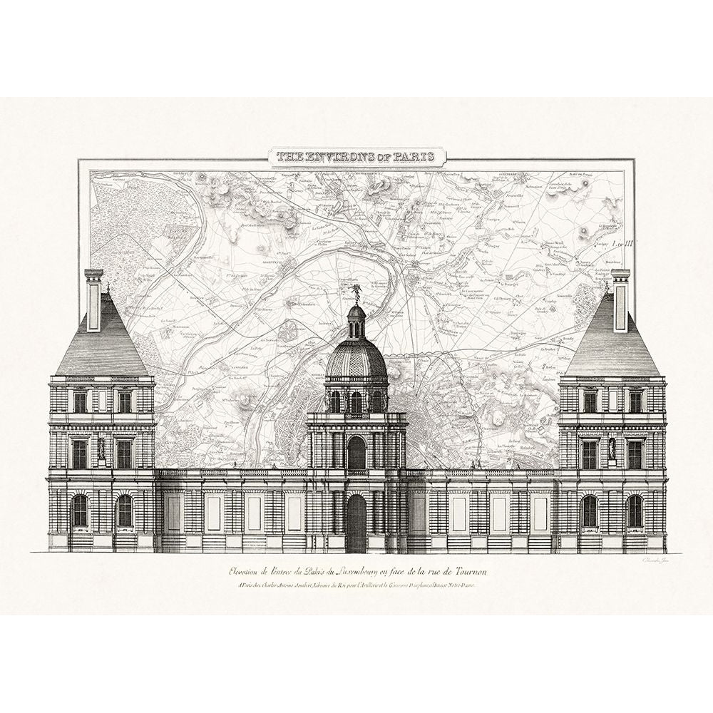 Envorons Of Paris 2 Poster Print by Christopher James-VARPDX502JAM1261 Image 2