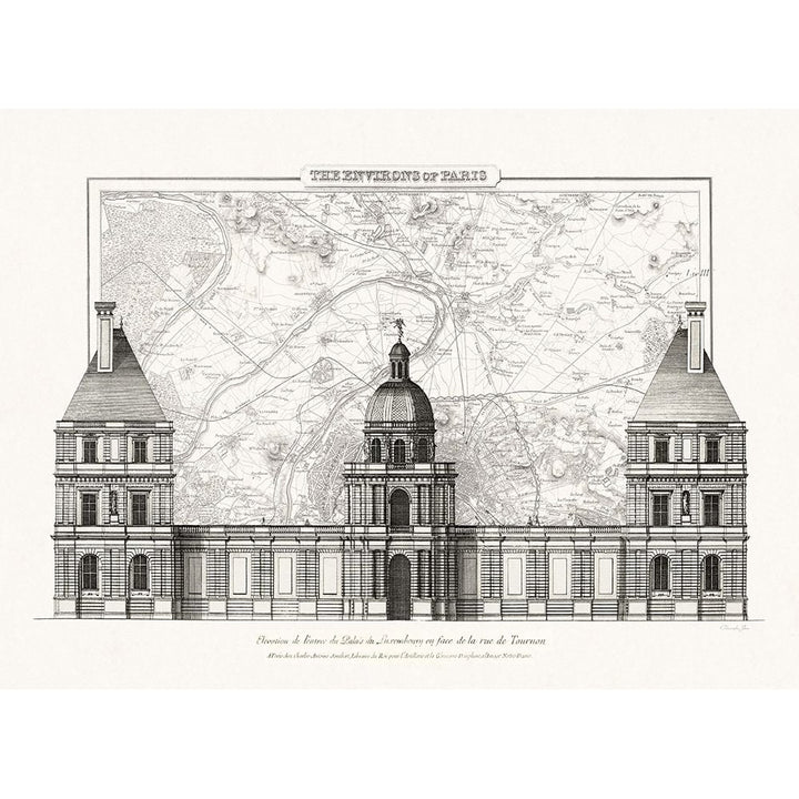 Envorons Of Paris 2 Poster Print by Christopher James-VARPDX502JAM1261 Image 1