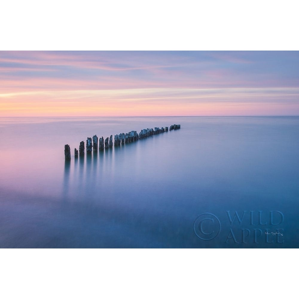 Lake Superior Old Pier IV Poster Print by Alan Majchrowicz-VARPDX50406 Image 1