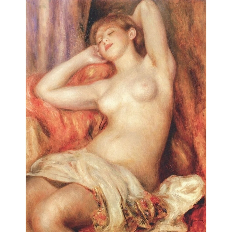 Sleeping Nude Poster Print by Pierre-Auguste Renoir-VARPDX50709 Image 1