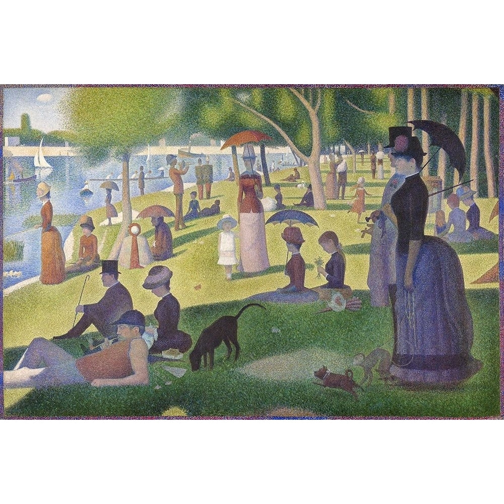 A Sunday on La Grande Jatte _?? 1884 Poster Print by Georges Seurat-VARPDX50710 Image 1