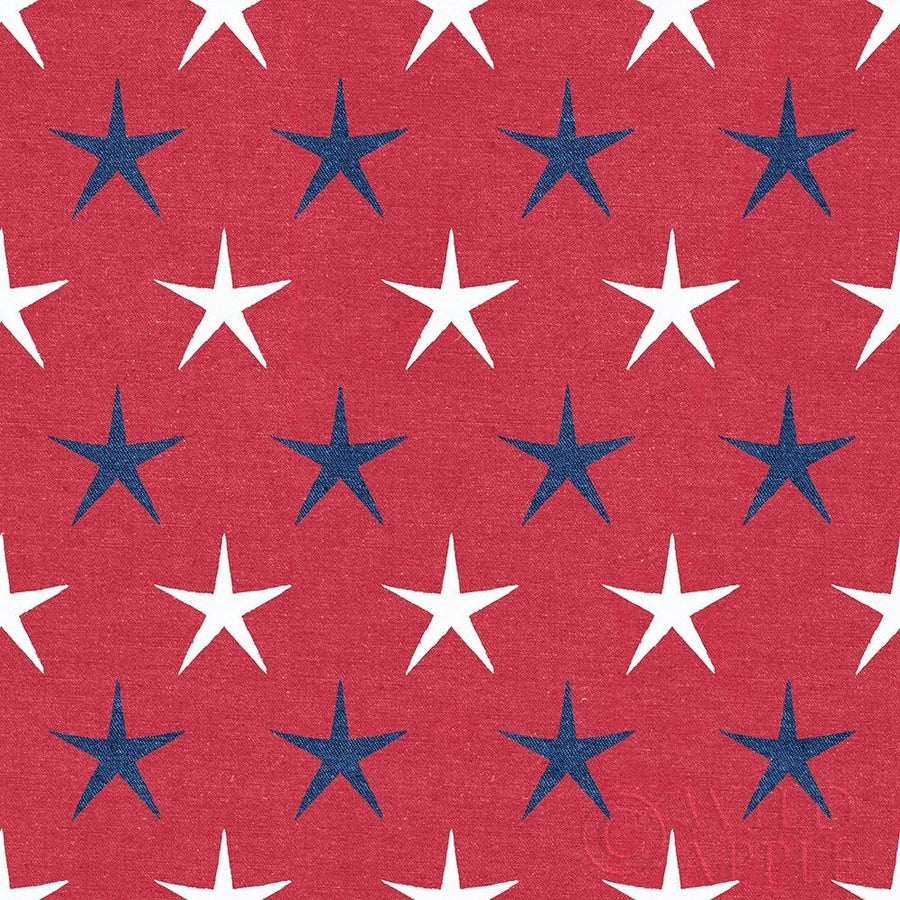 Stars and Stripes Dark Pattern IXA Poster Print by Beth Grove-VARPDX50797 Image 1