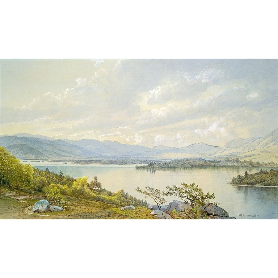 Lake Squam and the Sandwich Mountains 1872 by William Trost Richards-VARPDX50804 Image 1