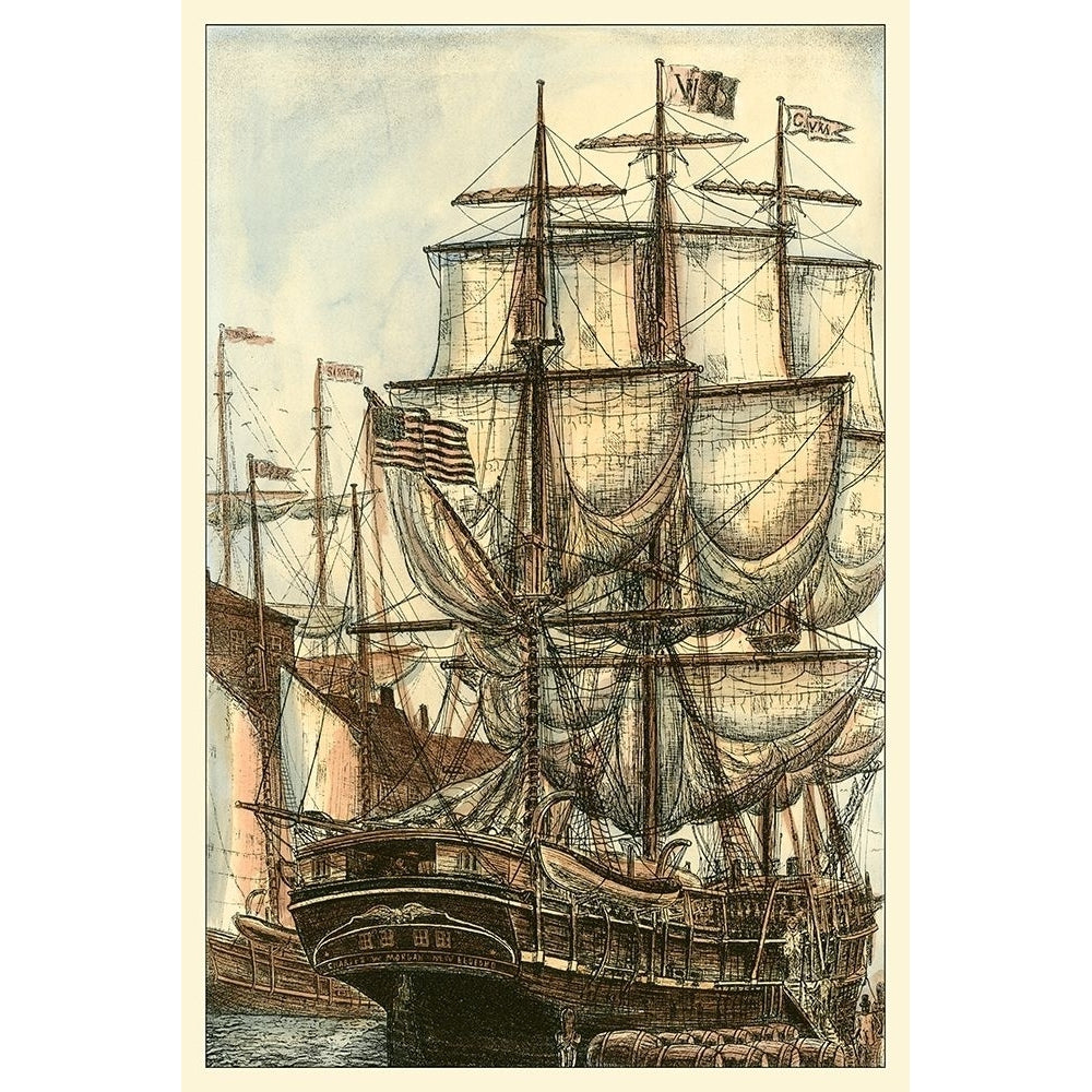 Printed Majestic Ship I Poster Print - Studio Vision-VARPDX50850Z Image 1