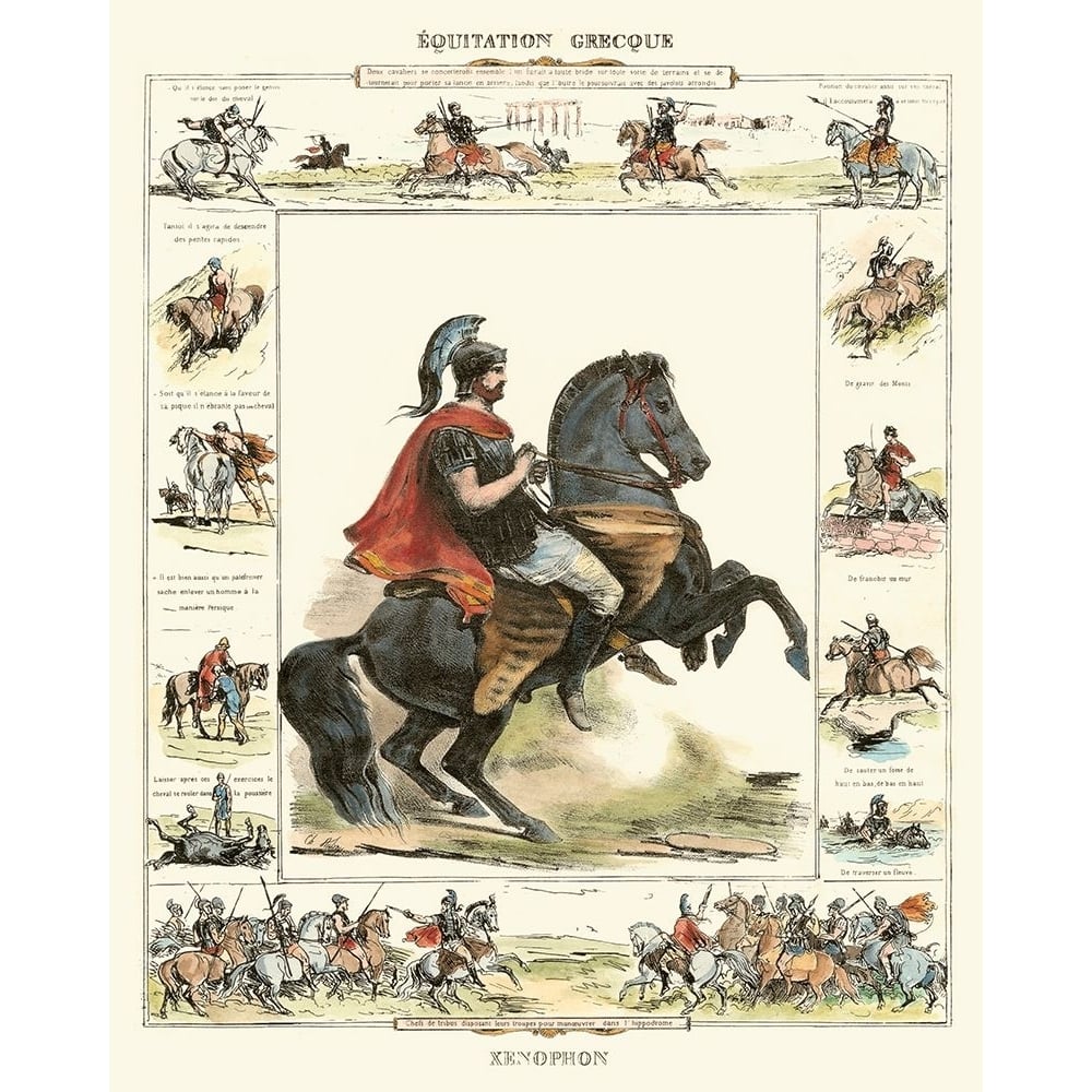 Equestrian Display I Poster Print - Ch. Motte-VARPDX50896Z Image 1