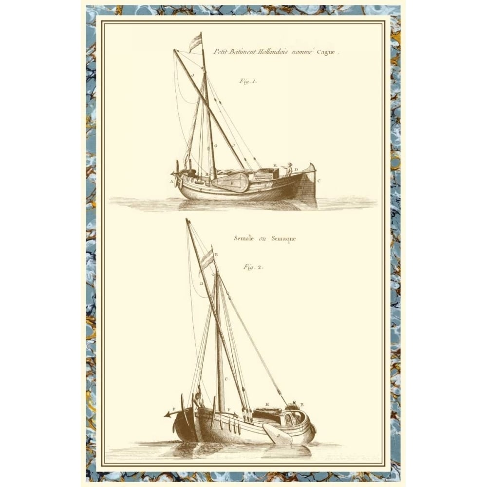 Ship Schematics III Poster Print - Studio Vision-VARPDX50988Z Image 1