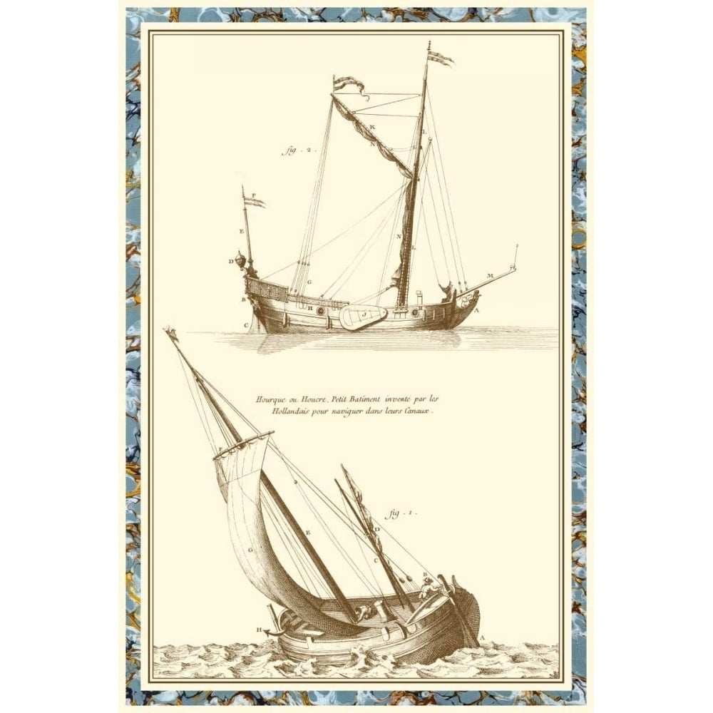 Ship Schematics II Poster Print - Studio Vision-VARPDX50987Z Image 1