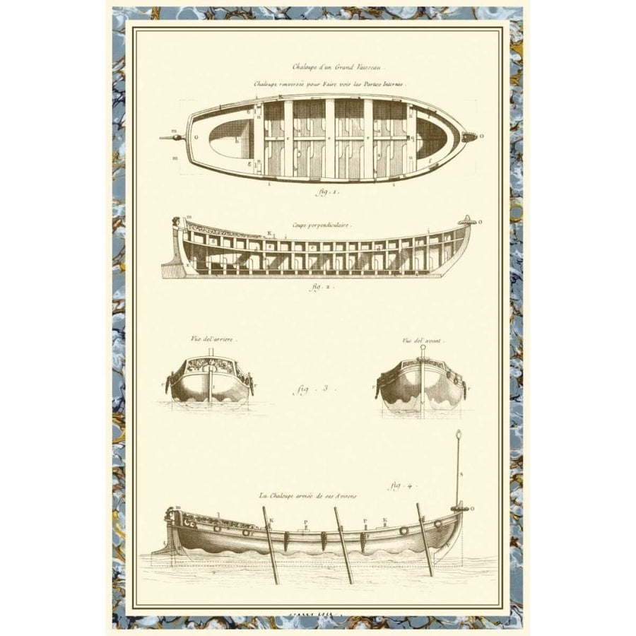 Ship Schematics IV Poster Print - Studio Vision-VARPDX50989Z Image 1