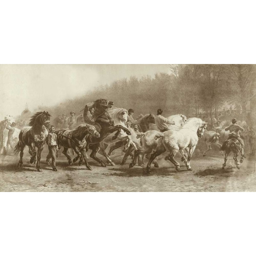 Horse Fair Poster Print - Rosa Bonheur-VARPDX51004Z Image 1