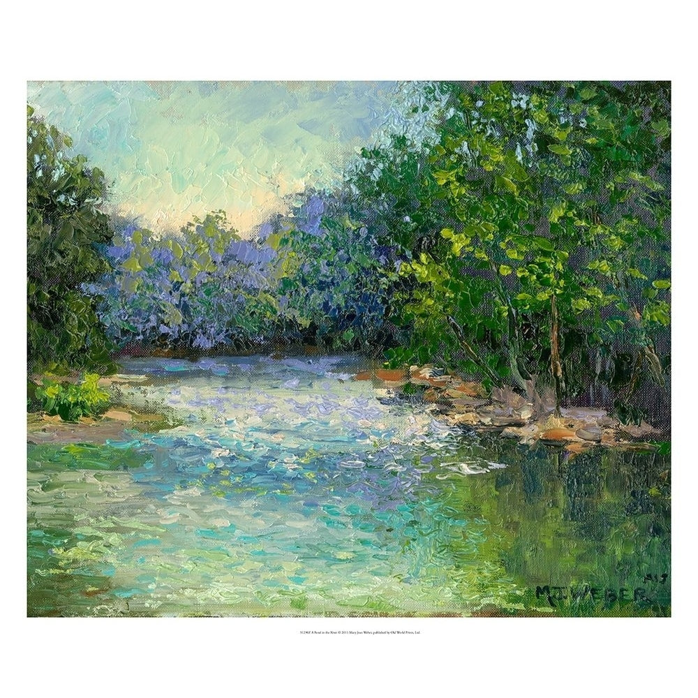 A Bend in the River Poster Print - Mary Jean Weber-VARPDX51290Z Image 1