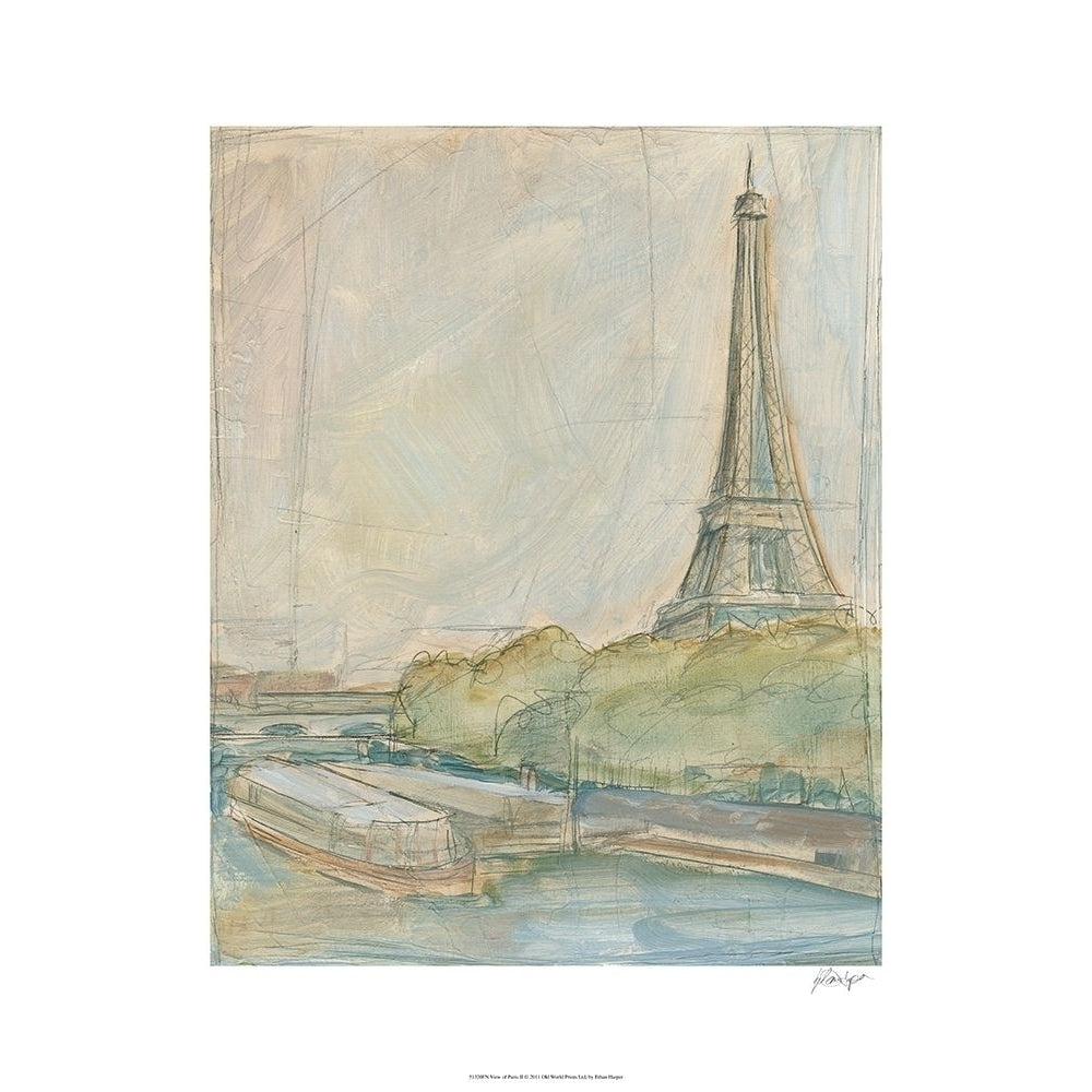 View of Paris II Poster Print - Ethan Harper-VARPDX51320FN Image 1