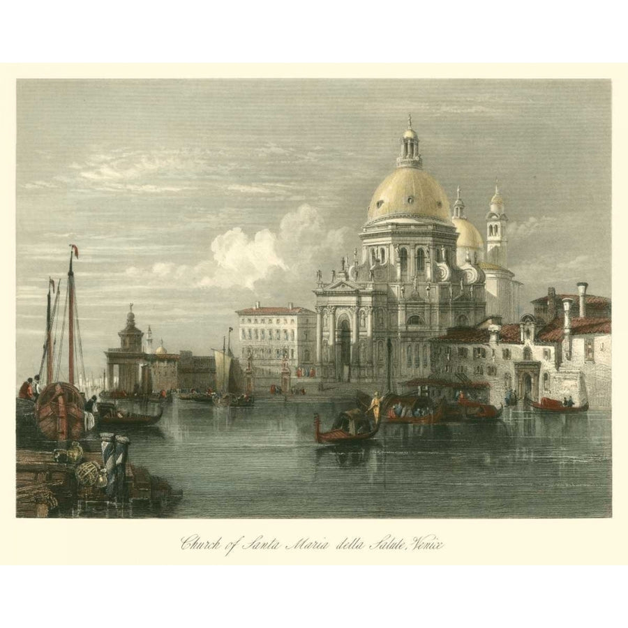 Church of Santa Maria della Salute Poster Print - W.L. Leitch-VARPDX51435Z Image 1