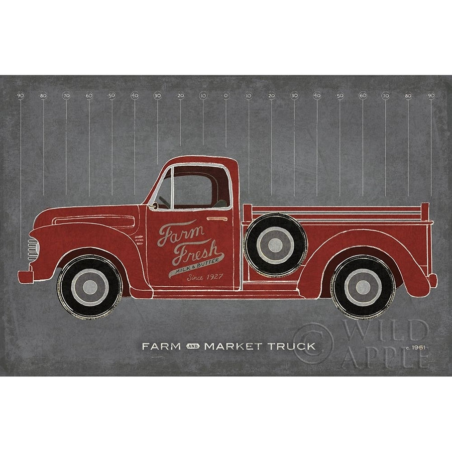 Farm Truck Poster Print by Sue Schlabach-VARPDX51516 Image 1