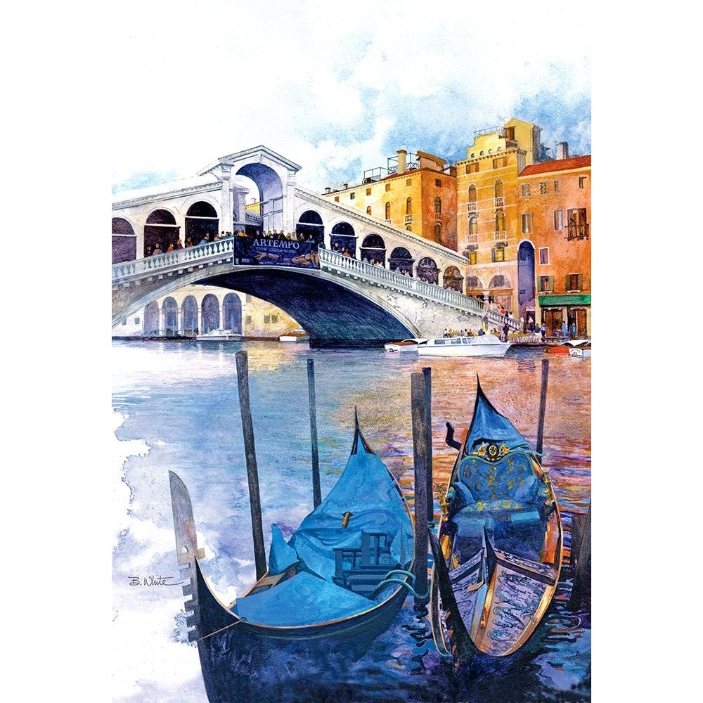 Rialto Bridge - Venice Italy Poster Print - Bruce White-VARPDX51615D Image 1