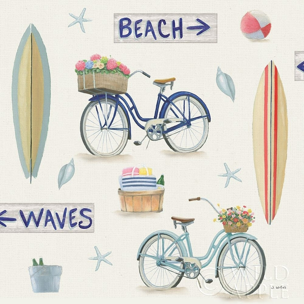 Beach Time Pattern VI Poster Print by James Wiens-VARPDX51705 Image 1