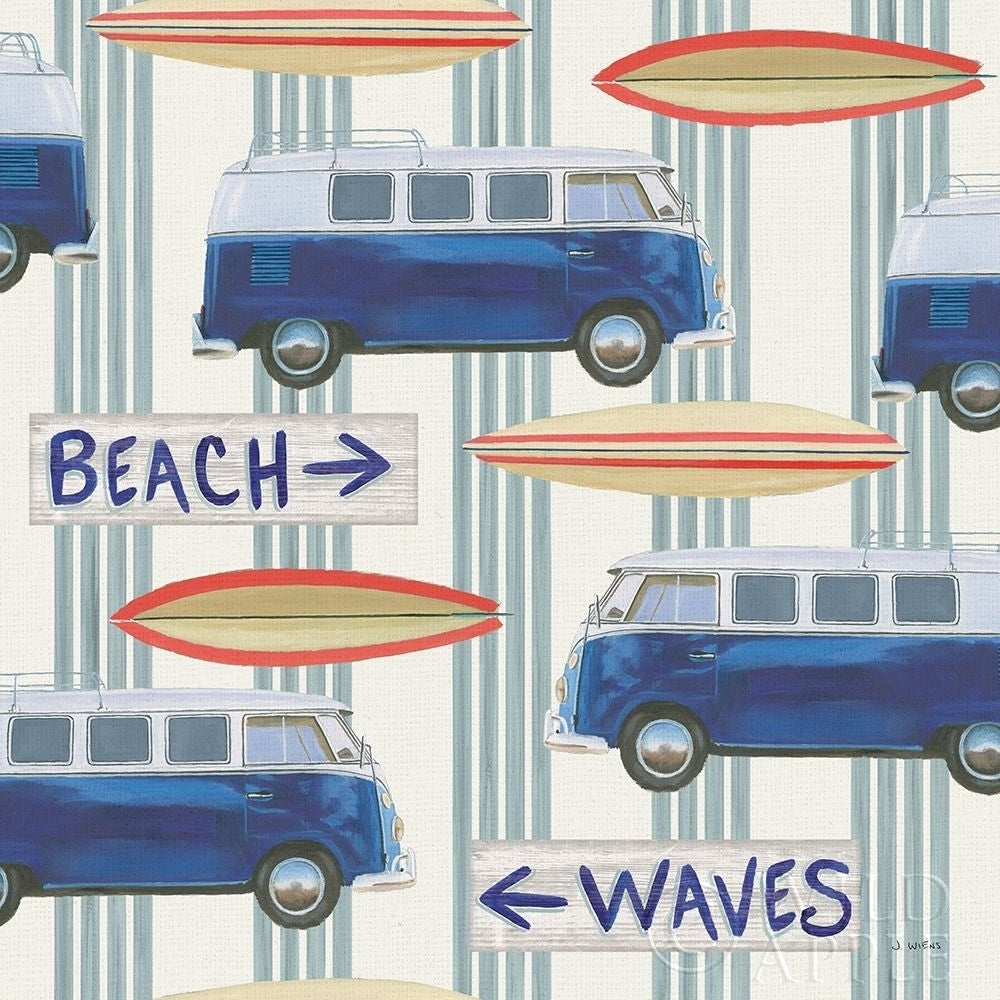 Beach Time Pattern III Poster Print by James Wiens-VARPDX51702 Image 1