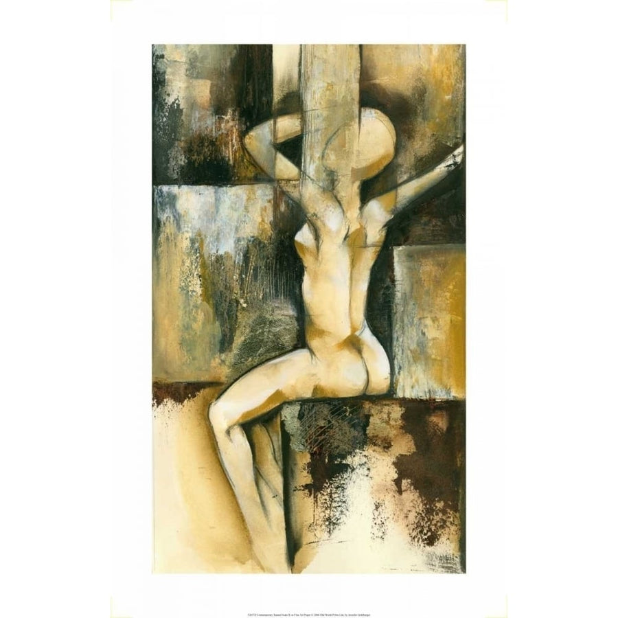 Contemporary Seated Nude II Poster Print - Jennifer Goldberger-VARPDX52037Z Image 1