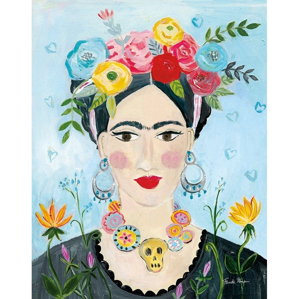 Homage to Frida II Poster Print by Farida Zaman-VARPDX52574 Image 1