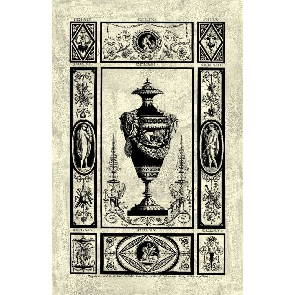 Pergolesi Urn II Poster Print - Michel Pergolesi-VARPDX52651Z Image 1