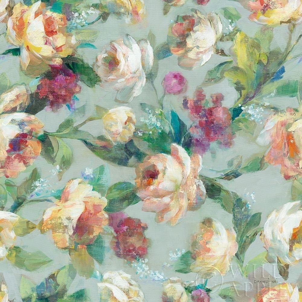 Summer Garden Pattern I Poster Print by Danhui Nai-VARPDX52724 Image 1