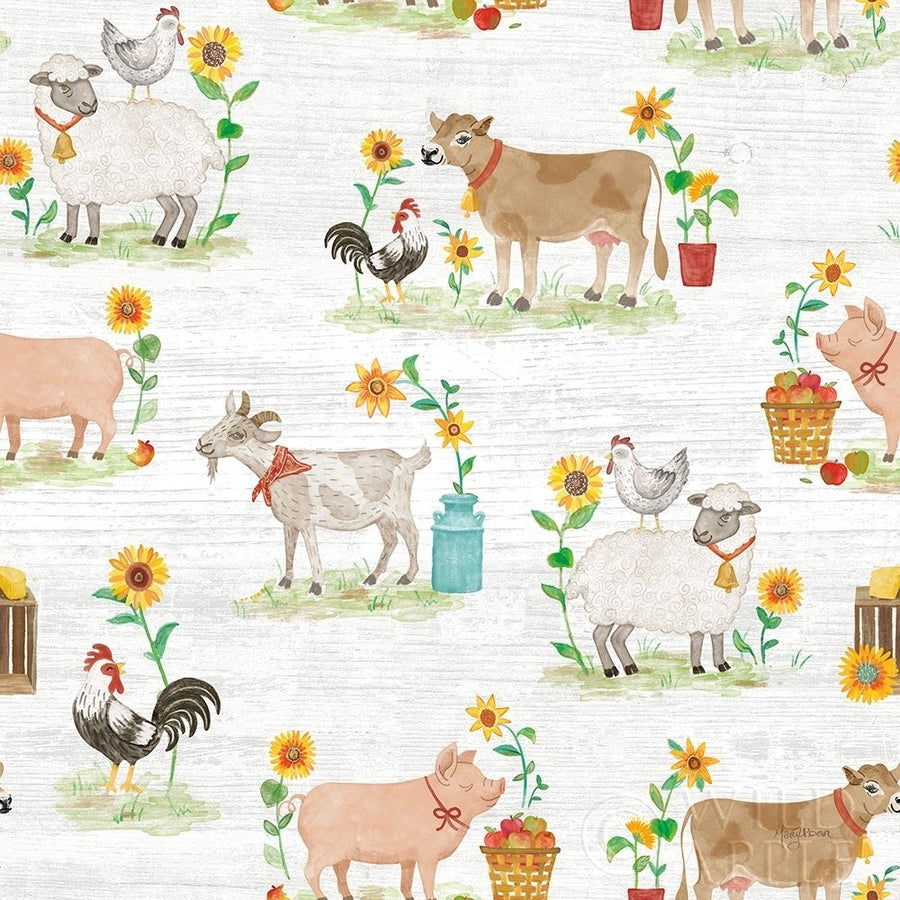 Farm Market Pattern VIIA Poster Print by Mary Urban-VARPDX52848 Image 1