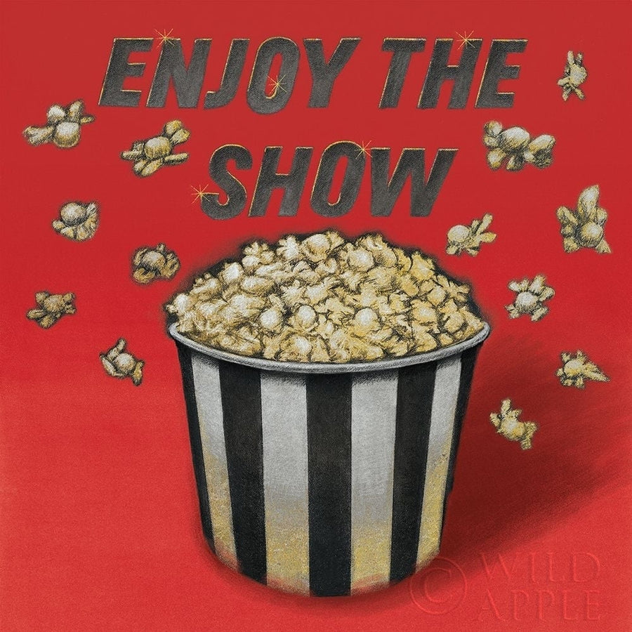 Enjoy the Show Red Poster Print by Wild Apple Portfolio Wild Apple Portfolio-VARPDX52831 Image 1