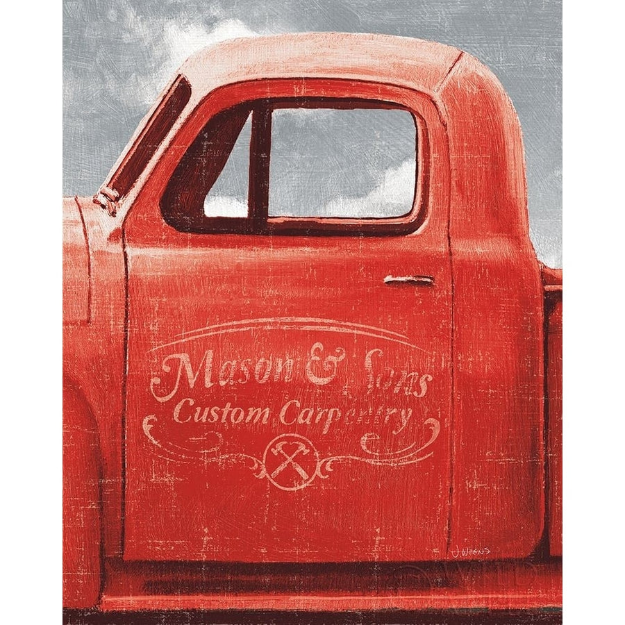 Lets Go for a Ride II Red Truck Poster Print by James Wiens-VARPDX52942 Image 1