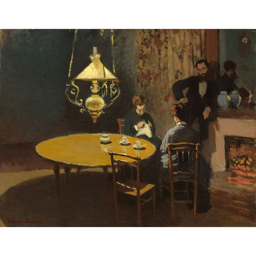 Interior after Dinner Poster Print by Claude Monet-VARPDX53130 Image 1