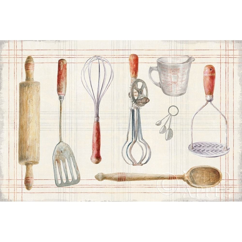 Floursack Kitchen IX Poster Print by Danhui Nai-VARPDX53291 Image 1