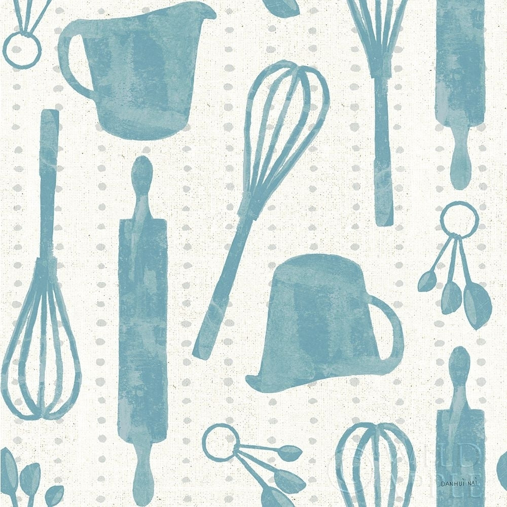 Kitchen Floursack Pattern VIB Poster Print by Danhui Nai-VARPDX53306 Image 1