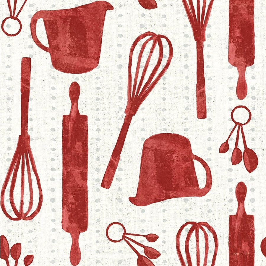 Kitchen Floursack Pattern VIA Poster Print by Danhui Nai-VARPDX53305 Image 1