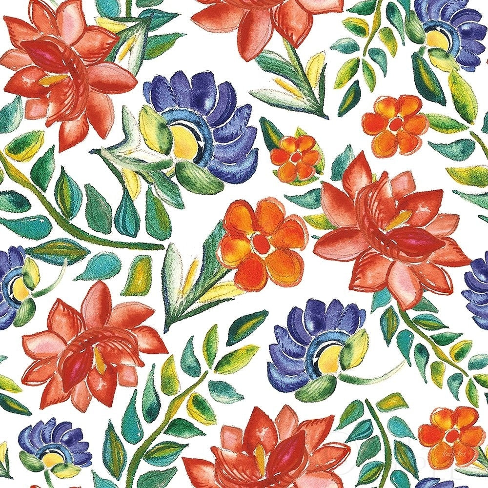 Fridas Flower Fancy Pattern IV Poster Print by Kristy Rice-VARPDX53340 Image 1