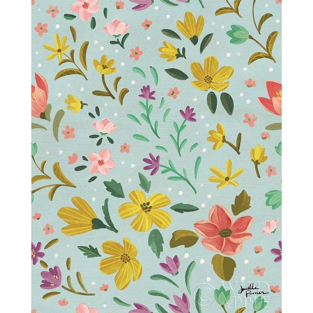 Spring Botanical Pattern IIC Poster Print by Janelle Penner-VARPDX53495 Image 1