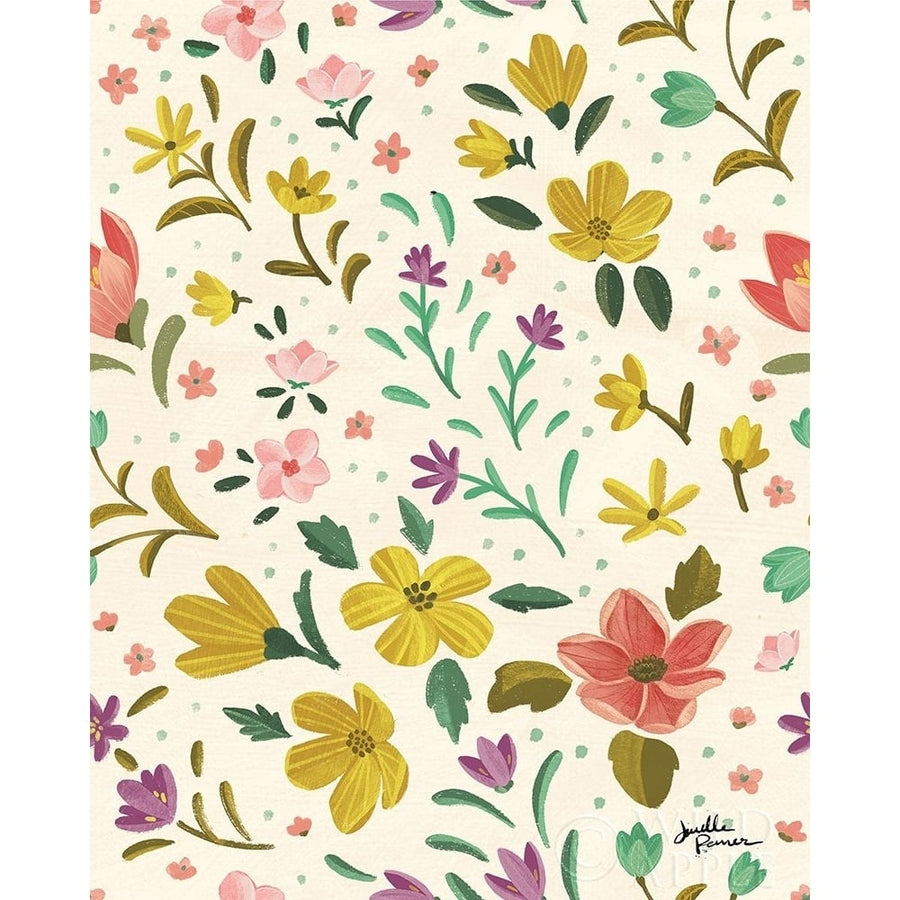 Spring Botanical Pattern IIB Poster Print by Janelle Penner-VARPDX53494 Image 1