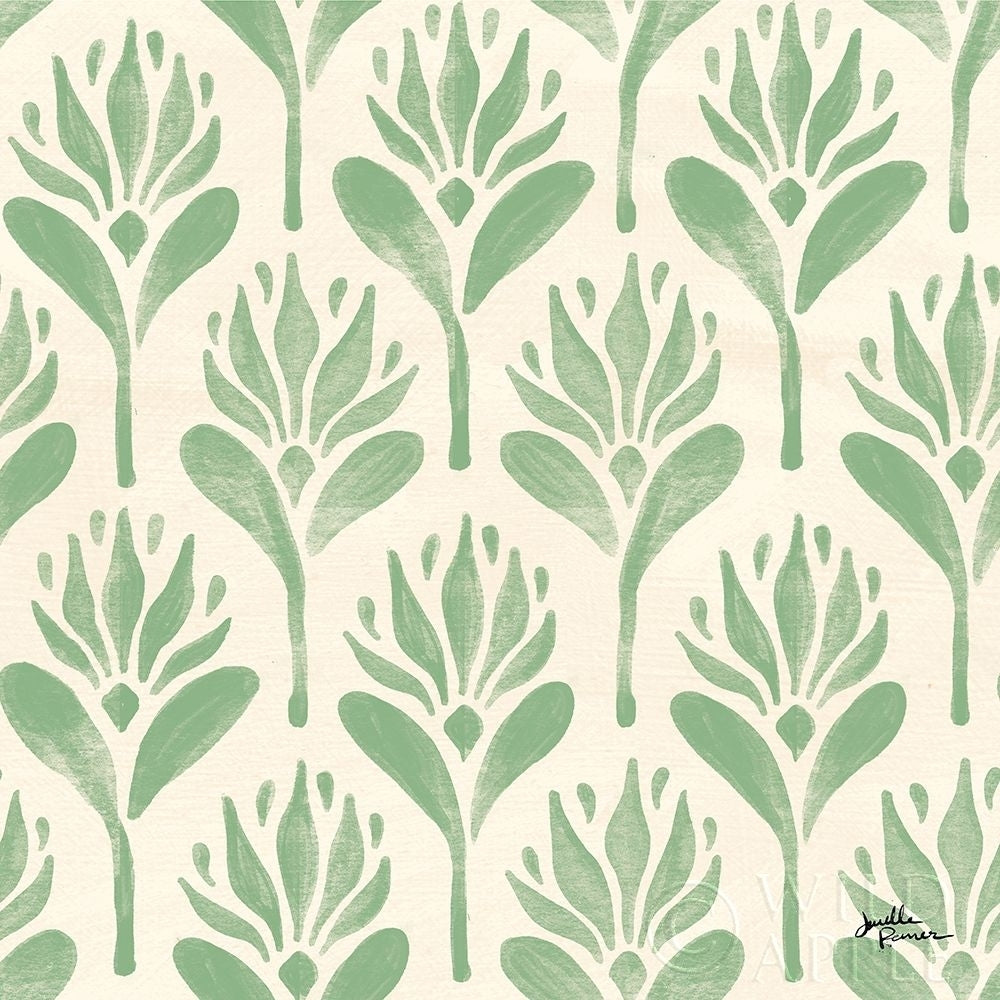 Spring Botanical Pattern IVC Poster Print by Janelle Penner-VARPDX53499 Image 1