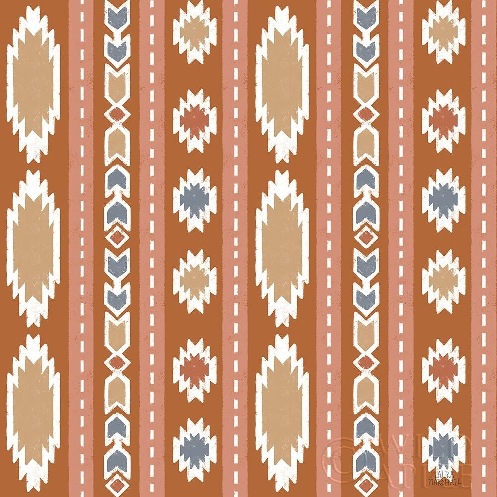 Gone Glamping Pattern IIB Poster Print by Laura Marshall-VARPDX53614 Image 1