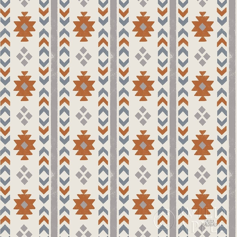 Gone Glamping Pattern VA Poster Print by Laura Marshall-VARPDX53625 Image 1