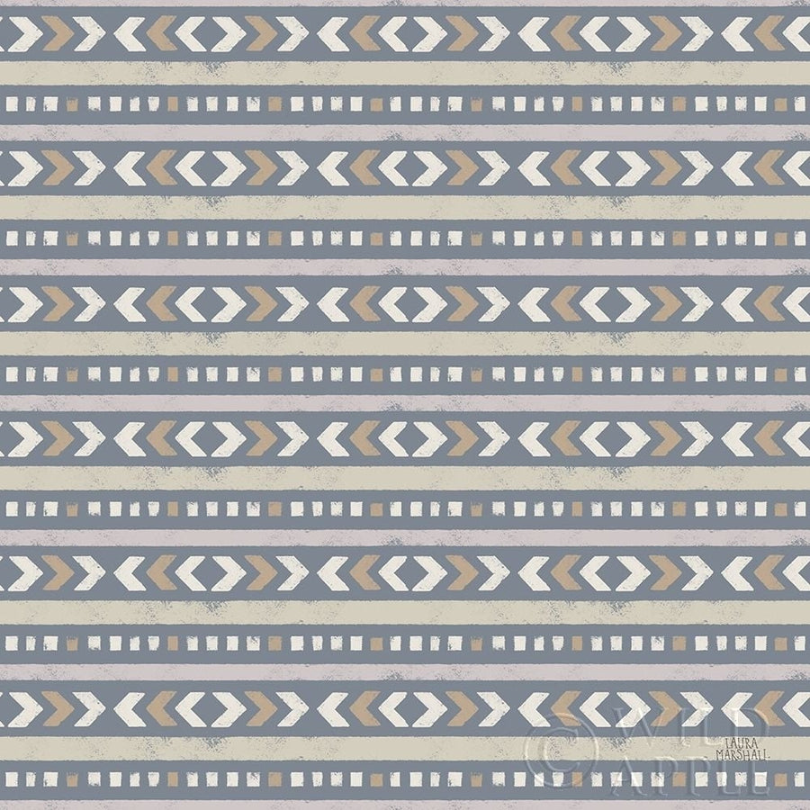 Gone Glamping Pattern IVC Poster Print by Laura Marshall-VARPDX53623 Image 1