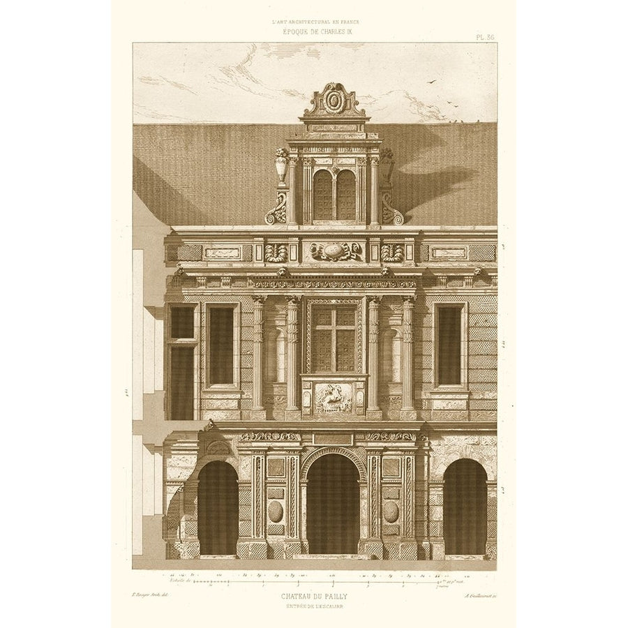 French Architecture I Poster Print - Eugene Rouyer-VARPDX53629Z Image 1