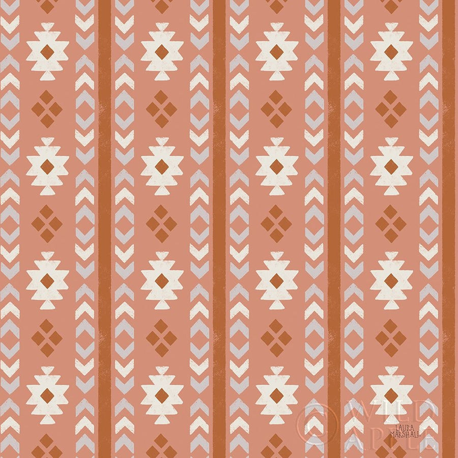 Gone Glamping Pattern VD Poster Print by Laura Marshall-VARPDX53628 Image 1