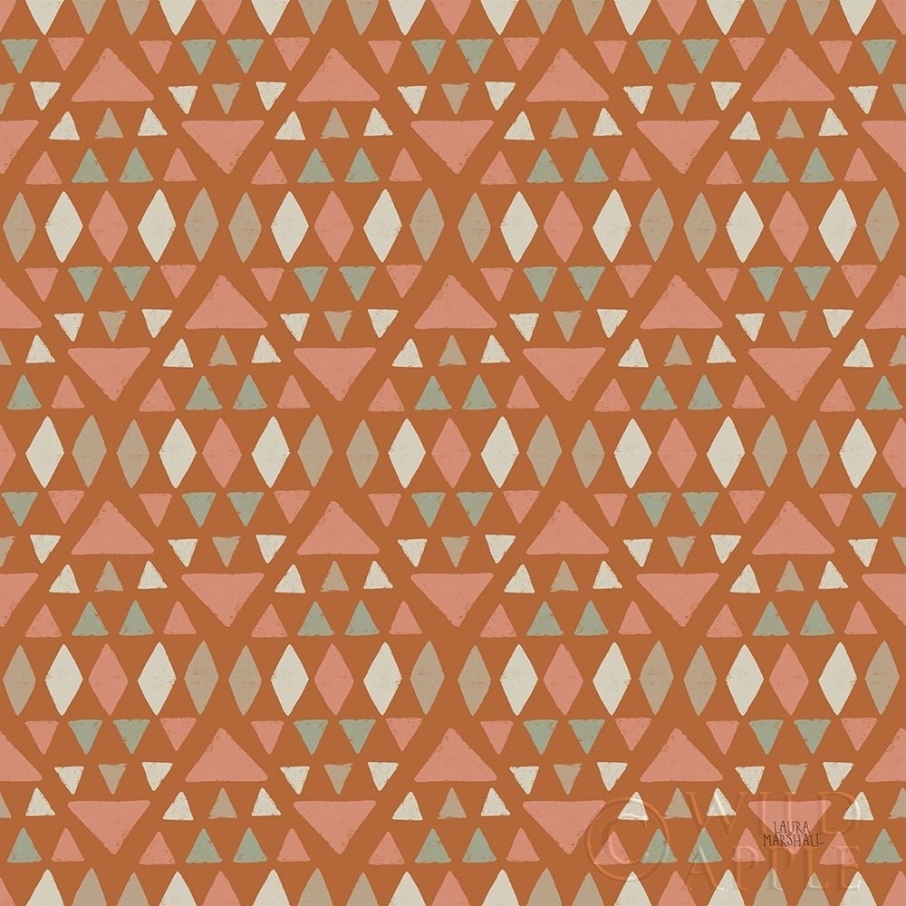 Gone Glamping Pattern VIIIB Poster Print by Laura Marshall-VARPDX53638 Image 1