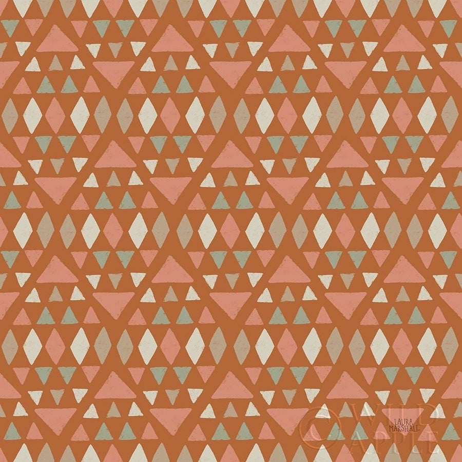 Gone Glamping Pattern VIIIB Poster Print by Laura Marshall-VARPDX53638 Image 1