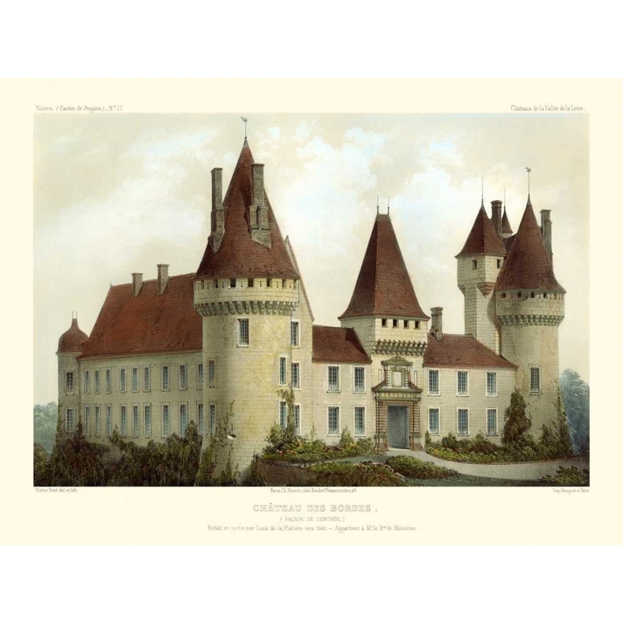 Petite French Chateaux I Poster Print - Victor Petit-VARPDX53651Z Image 1