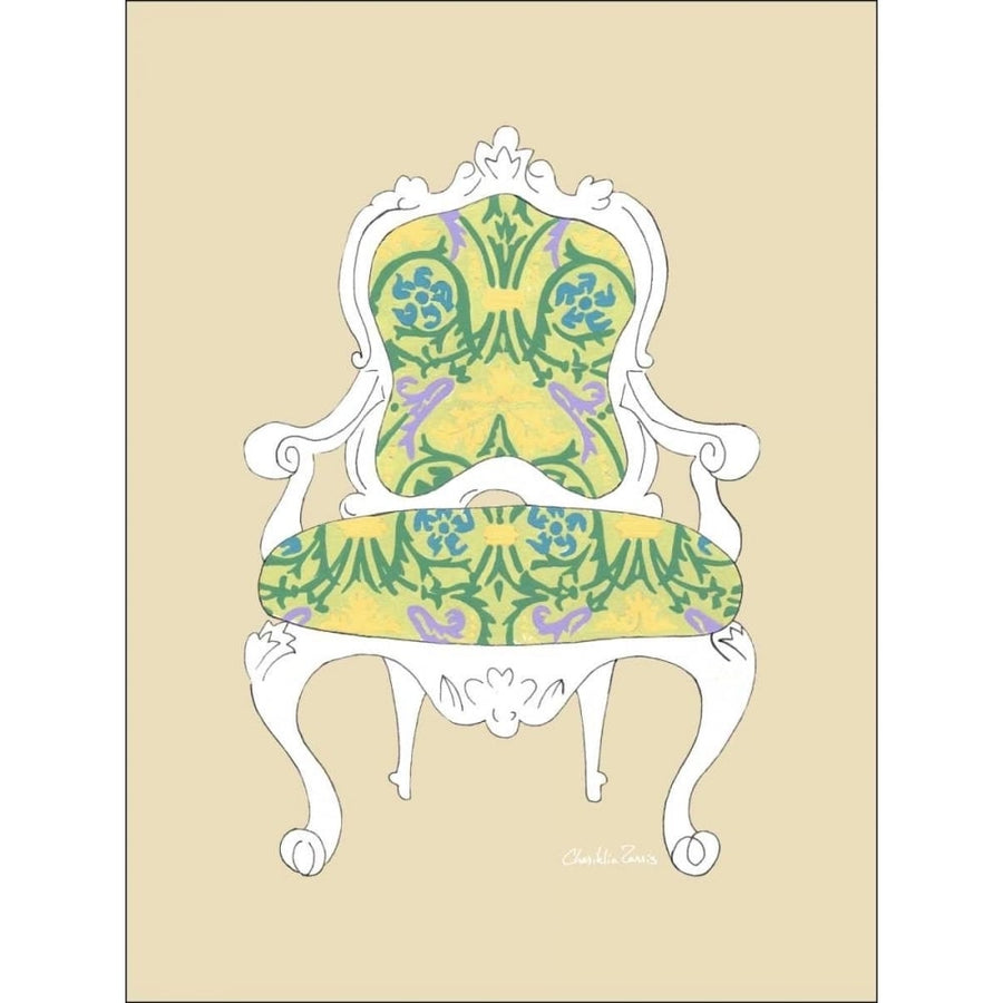 Decorative Chair II Poster Print - Chariklia Zarris-VARPDX53669Z Image 1