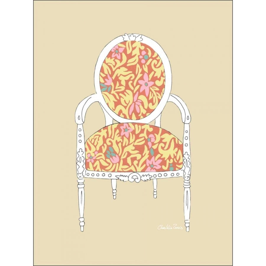 Decorative Chair I Poster Print - Chariklia Zarris-VARPDX53668Z Image 1